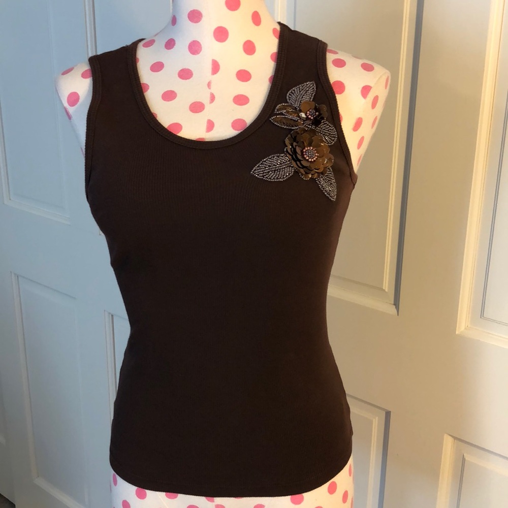 Fishbowl knit tank